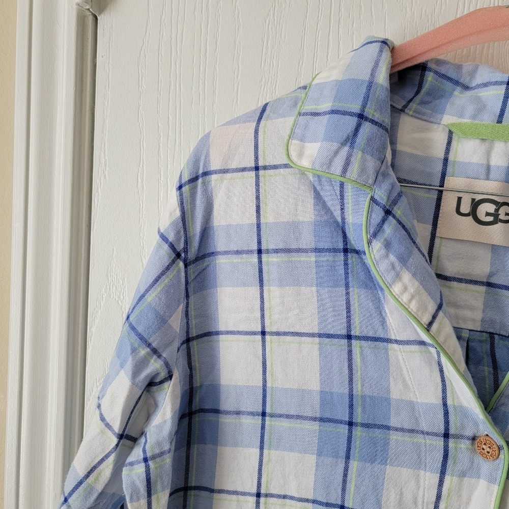 UGG Raven Plaid Pajama Top - Picture 7 of 10